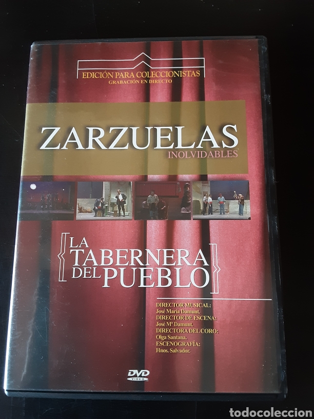 Musikvideos und DVDs: Zarzuelas inolvidables. La tabernera del pueblo