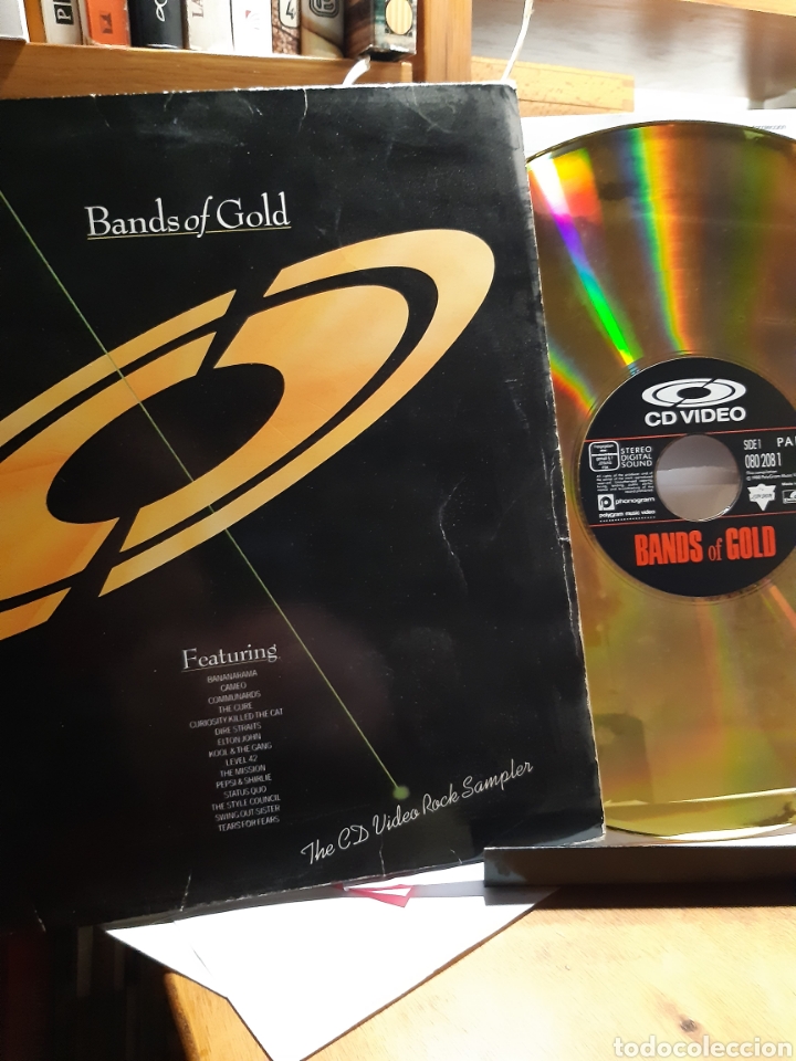 Musikvideos und DVDs: L&agrave;serdisc Various-Bandes of Gold L&agrave;serdisc