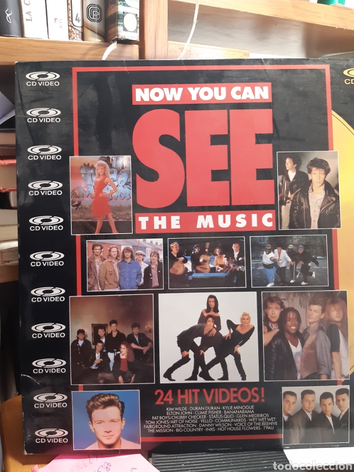 Musikvideos und DVDs: Now You Can See The Music 24 Hits Videos L&agrave;serdisc Pal