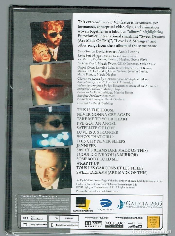 V&iacute;deos y DVD musicales: DVD EURYTHMICS SWEET DREAMS (PRECINTADO) - Foto 1