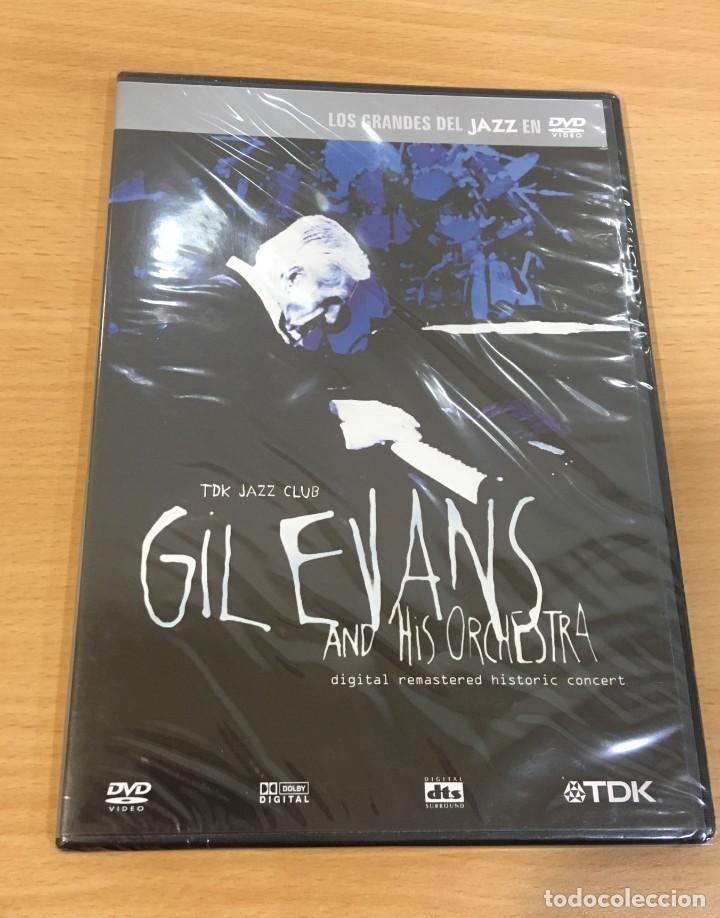 V&iacute;deos y DVD Musicales: DVD LOS GRANDES DEL JAZZ n&ordm; 9 - GIL EVANS AND HIS ORCHESTRA EN LUGANO (1983). PRECINTADO