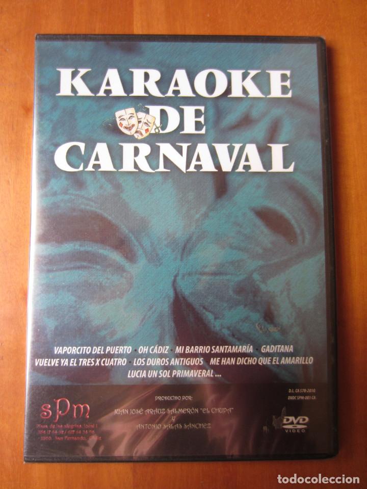 V&iacute;deos e DVD Musicais: Karaoke de Carnaval Volumen 1 (DVD Slim Precintado)