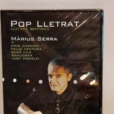 Vídeos y DVD Musicales: POP LLETRAT-LLETRES SENTIDES / MARIUS SERRA + VARIOS ARTISTAS / DVD-ENDERROCK-2011 / PRECINTADO