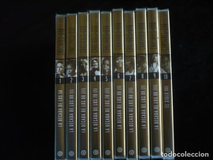 V&iacute;deos y DVD Musicales: antologia audiovisual de la musica moderna canciones de oro - coleccion completa 10 dvd precintados