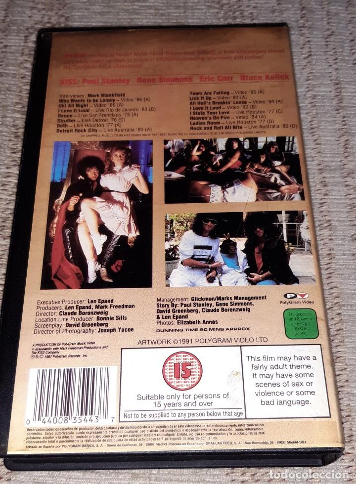 V&iacute;deos y DVD musicales: KISS - EXPOSED VHS - Foto 2