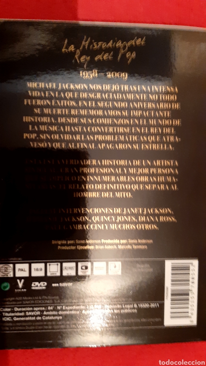V&iacute;deos y DVD musicales: DVD &rdquo;MICHAEL JACKSON&rdquo; - Foto 5