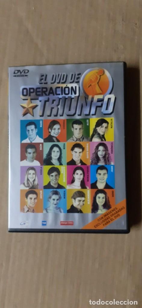 V&iacute;deos y DVD Musicales: DVD &rdquo;EL DVD DE OPERACION TRIUNFO&rdquo; BISBAL CHENOA BUSTAMAMTE, ROSA Y OTROS 2002