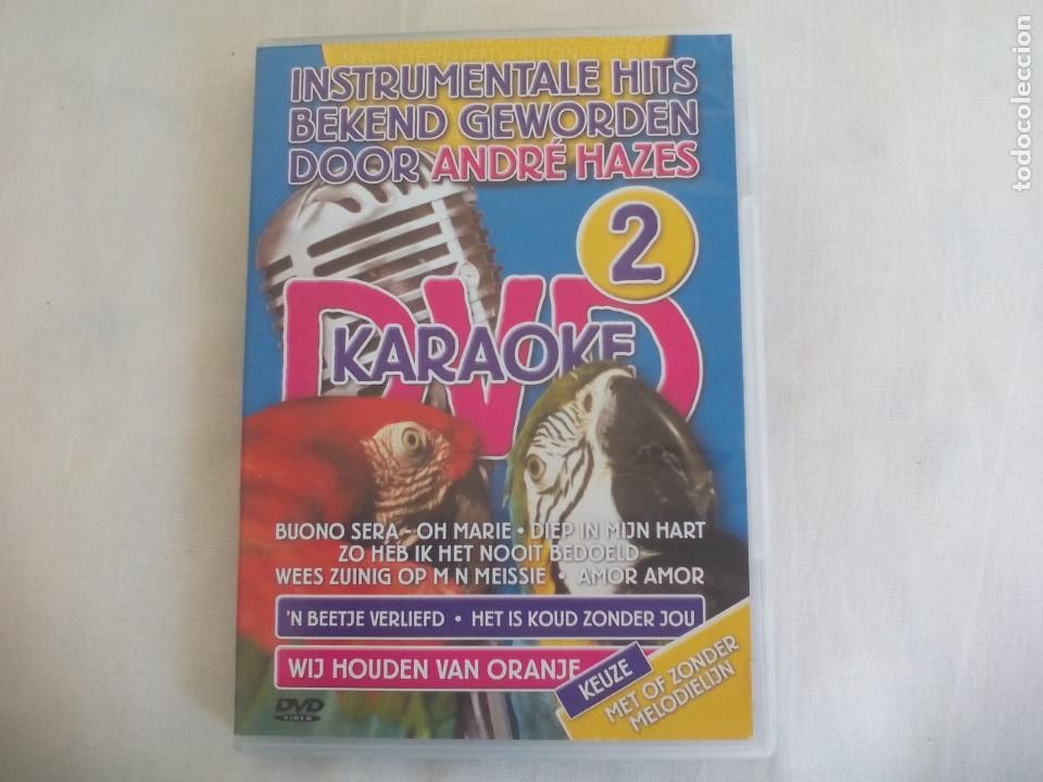 Musikvideos und DVDs: INSTRUMENTALE HITS BEKEND GEWORDEN DOOR ANDRE HAZES 2 KARAOKE DVD
