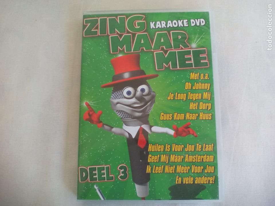 Musikvideos und DVDs: ZING MAAR MEE. DEEL 3 KARAOKE DVD