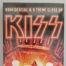 Vídeos y DVD Musicales: KISS - KONFIDENTIAL & X - TREME CLOSE UP- 2DVD. Lote 260320175
