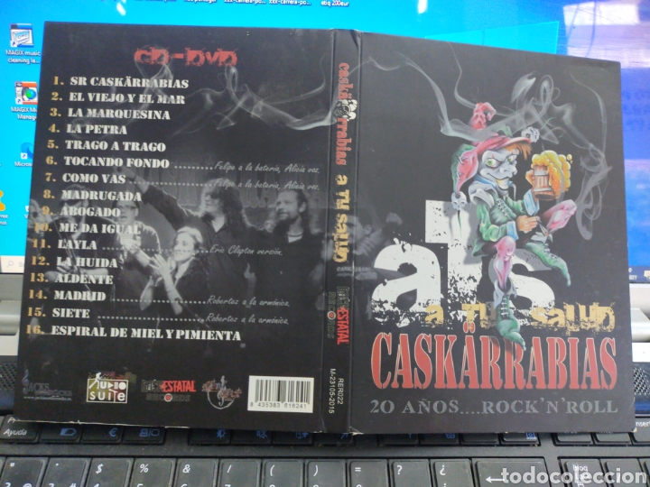 Musikvideos und DVDs: Caskarrabias CD + DVD 20 a&ntilde;os ... Rock 'n' roll