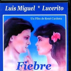 Vídeos y DVD Musicales: FIEBRE DE AMOR (DVD IMPORTACION E.E.U.U. PRECINTADO) LUIS MIGUEL - LUCERITO PRODUCCION MEXICANA. Lote 252091420