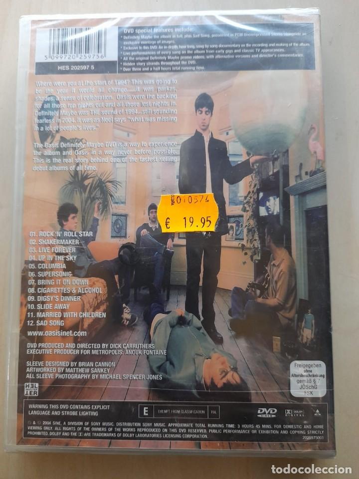 V&iacute;deos y DVD musicales: Oasis - Definitely maybe (Precintado) - Foto 2
