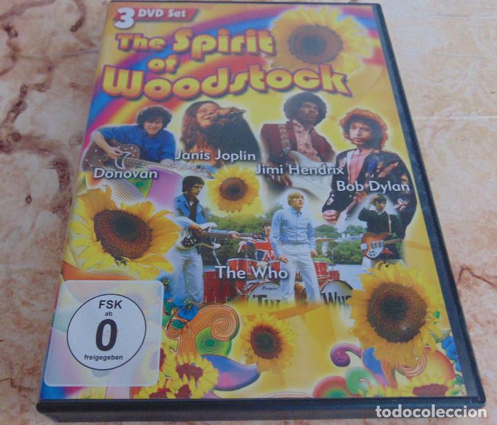 V&iacute;deos y DVD Musicales: The Spirit Of Woodstock - TRIPLE DVD