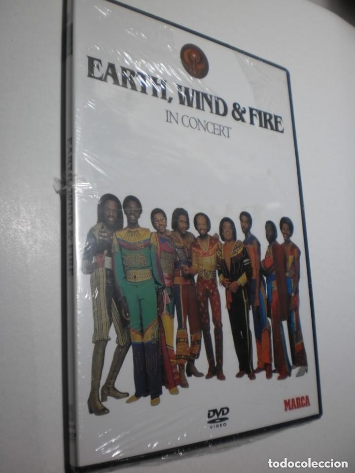 Musikvideos und DVDs: dvd earth, wind & fire. in concert. 58 min caja fina