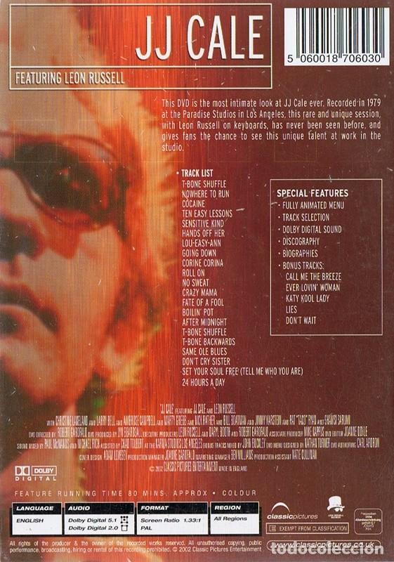 V&iacute;deos y DVD musicales: J J CALE &uml;FEATURING LEON RUSSELL&uml; - Foto 2