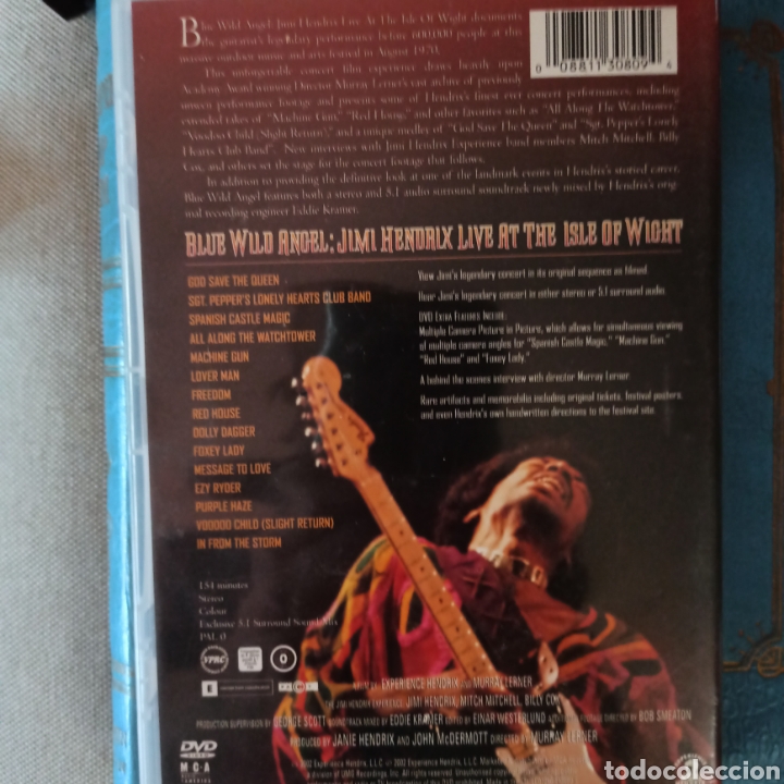 V&iacute;deos y DVD musicales: Jimmy Hendrix en la Isla de Wight (DVD) - Foto 2