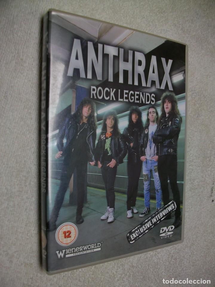 V&iacute;deos y DVD Musicales: ANTTHRAX Rock Legends DVD