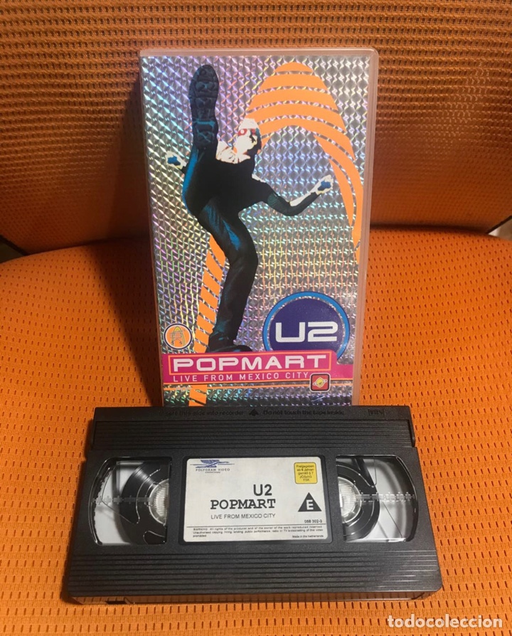 V&iacute;deos y DVD musicales: U2 pop art Vhs - Foto 1