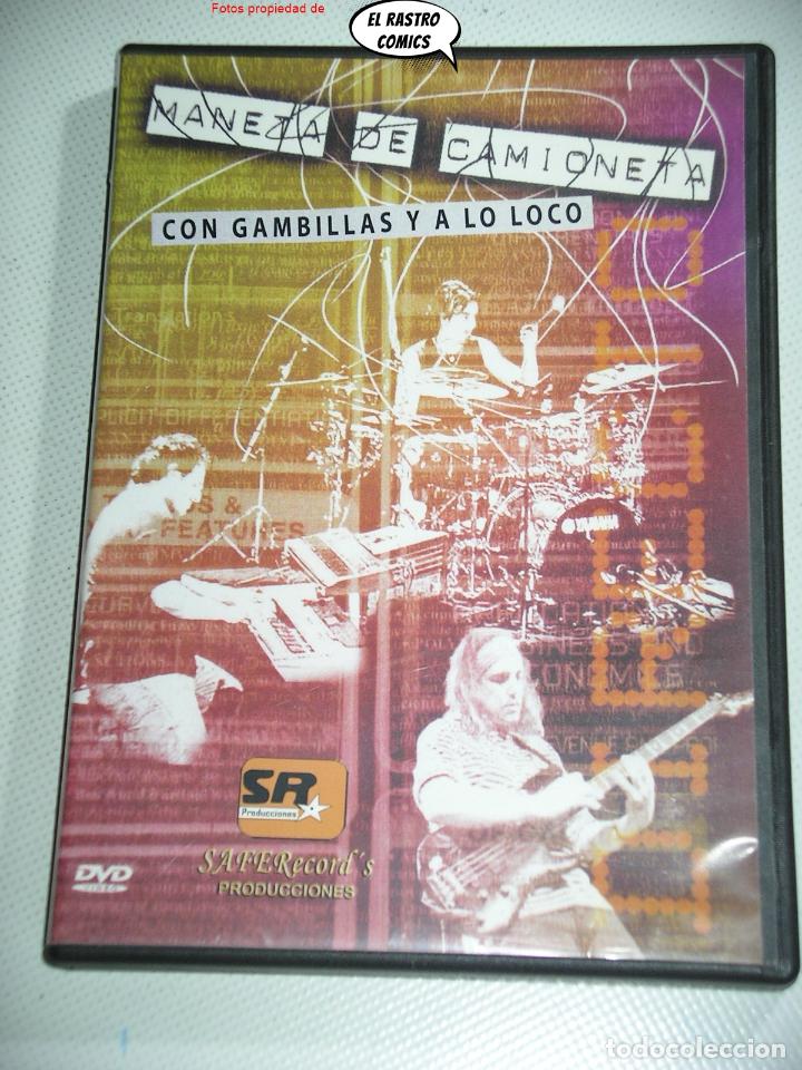 Vid&eacute;os y DVD Musicaux: Maneta de camioneta, Con gambillas y a lo loco, Directo, DVD, DIF&Iacute;CIL, D5