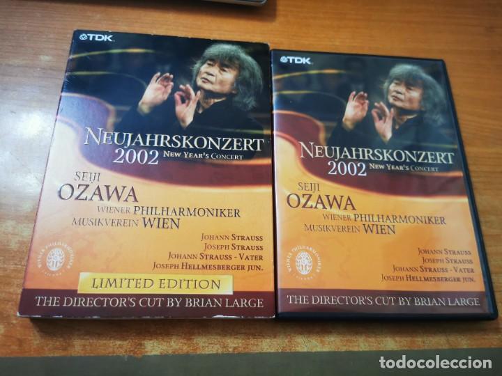 Vid&eacute;os y DVD Musicaux: NEUJAHRSKONZERT 2002 New year's concert SEIJI OZAWA DVD EDICION LIMITADA