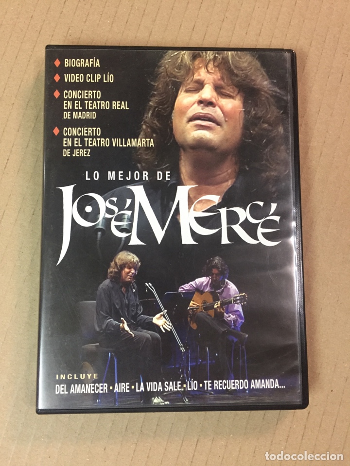 Vid&eacute;os y DVD Musicaux: DVD LO MEJOR DE JOS&Eacute; MERC&Eacute;