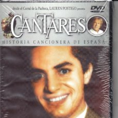 Vídeos y DVD Musicales: CANTARES --ANTONIO MOLINA+EL PRINCIPE GITANO DVD. Lote 278526623
