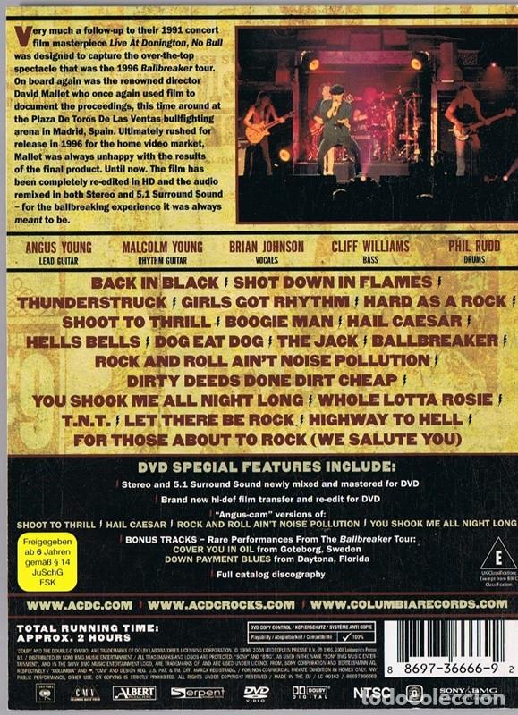 V&iacute;deos y DVD musicales: ACDC NO BULL - Foto 2