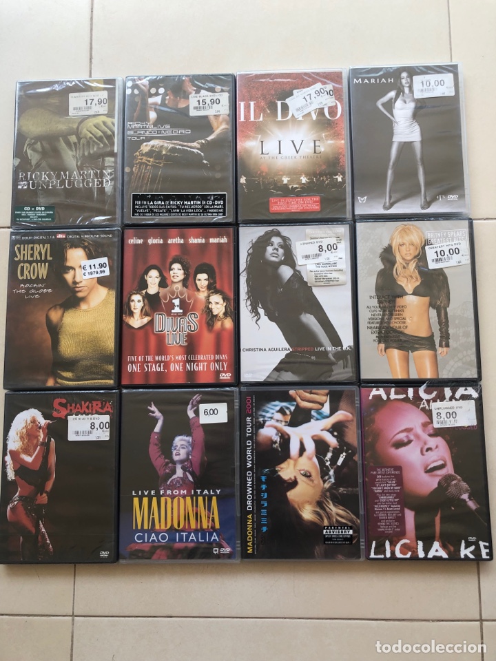 V&iacute;deos y DVD musicales: Diferentes conciertos - Foto 1