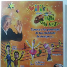 Vídeos y DVD Musicales: DVD MILIKI HABÍA UNA VEZ