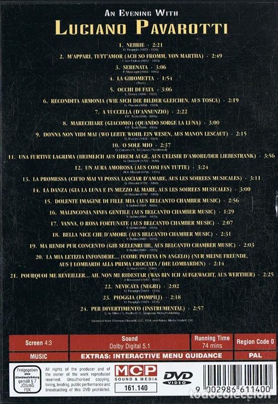V&iacute;deos y DVD musicales: LUCIANO PAVAROTTI - Foto 2