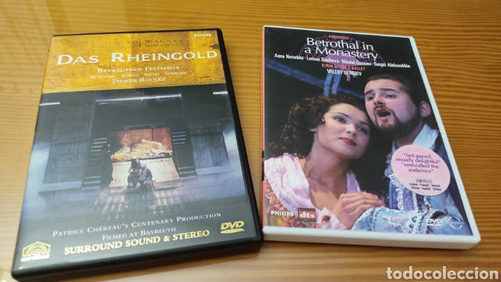 Video e DVD Musicali: Lote de 2 dvd,s de opera &rdquo;Das Rheingold&rdquo; y &rdquo;Betrothal a Monastery&rdquo;