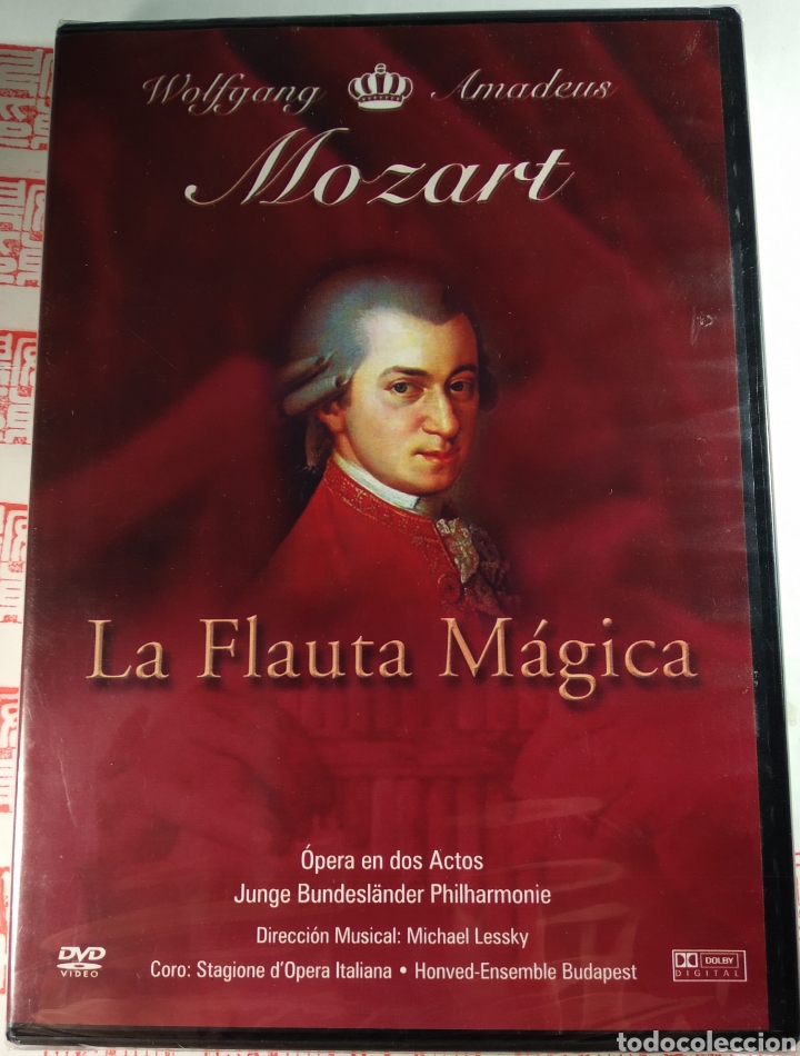 V&iacute;deos e DVD Musicais: DVD La flauta m&aacute;gica Mozart. Director Robert Herzl. Junge Bundesl&auml;nder Philarnonie