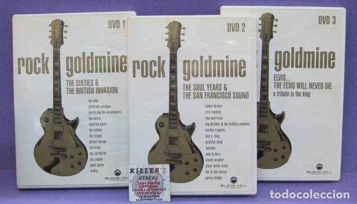 Video e DVD Musicali: Rock Goldmine - The Sixties & the british invasion - 3 DVDs