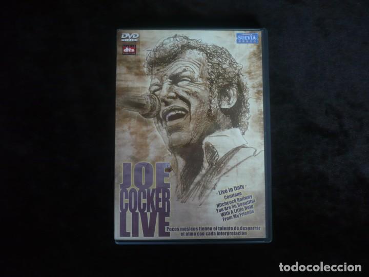 Video e DVD Musicali: joe cocker live - live in italy - dvd como nuevo