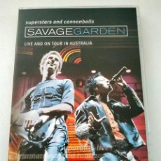 Vídeos y DVD Musicales: DVD SAVAGE GARDEN - SUPERSTARS AND CANNONBALLS - LIVE AND ON TOUR IN AUSTRALIA. Lote 283516863
