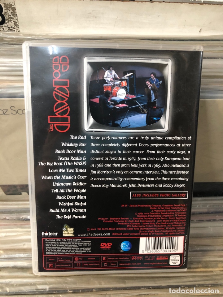 V&iacute;deos y DVD musicales: the Doors Soundstage Performance - Foto 2