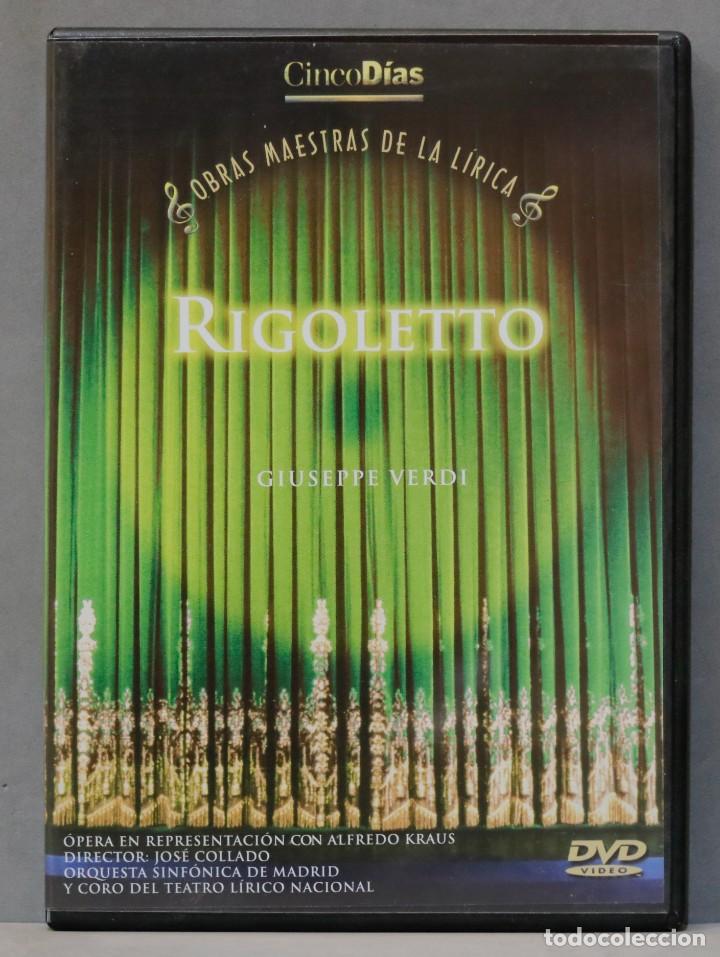V&iacute;deos y DVD musicales: DVD. RIGOLETTO. GIUSEPPE VERDI - Foto 1