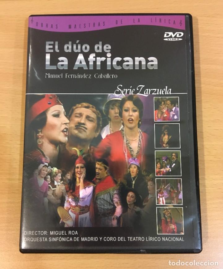 V&iacute;deos y DVD Musicales: DVD OBRAS MAESTRAS DE LA ZARZUELA TVE - EL D&Uacute;O DE LA AFRICANA (1988), DE FDEZ CABALLERO. PRECINTADO