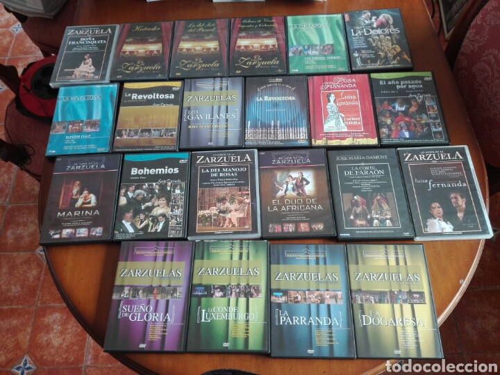 V&iacute;deos y DVD Musicales: Colecci&oacute;n Zarzuelas. Dvd.