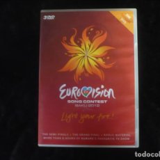 Vídeos e DVD Musicais: EUROVISION SONG CONTEST - BAKU 2012 - EN 3 DVD COMO NUEVOS. Lote 288484753