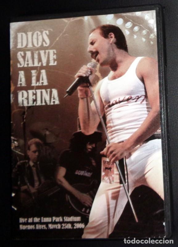 V&iacute;deos y DVD Musicales: DVD M&Uacute;SICA ROCK DESCATALOGADO DIOS SALVE A LA REINA QUEEN LIVE LUNA PARK BUENOS AIRES CONCIERTO 2006