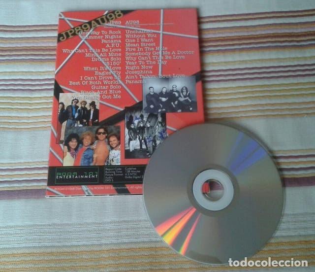 V&iacute;deos y DVD musicales: Van Halen &ndash; JP89AU98 DVD - Foto 3