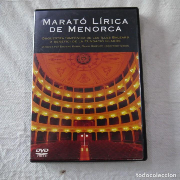 Vid&eacute;os y DVD Musicaux: ORQUESTRA SIMF&Ograve;NICA DE LES ILLES BALEARS - MARAT&Oacute; L&Iacute;RICA DE MENORCA - DVD