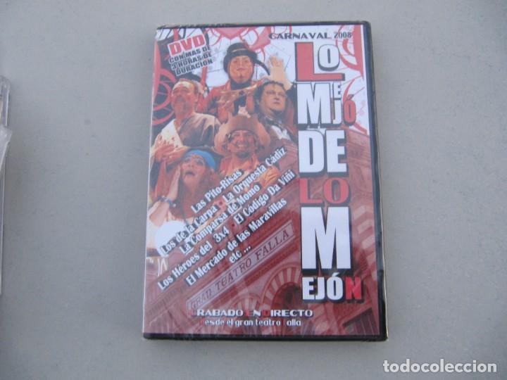 V&iacute;deos y DVD Musicales: LO MEJO DE LO MEJON 2008 CARNAVAL DE CADIZ GRABADO EN DIRECTO TEATRO FALLA-PRECINTADO