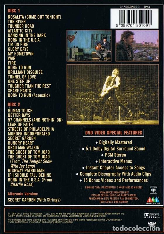 V&iacute;deos y DVD musicales: BRUCE SPRINGSTEEN THE COMPLETE VIDEO ANTHOLOGY 1978 - 2000 - Foto 2