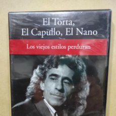 Vídeos y DVD Musicales: EL TORTA, EL CAPULLO, EL NANO / LOS VIEJOS ESTILOS PERDURAN - DVD - RBA 2005, FLAMENCO. Lote 296611848