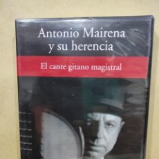 Vídeos y DVD Musicales: ANTONIO MAIRENA Y SU HERENCIA / EL CANTE GITANO MAGISTRAL - DVD - RBA 2005, FLAMENCO. Lote 296612403