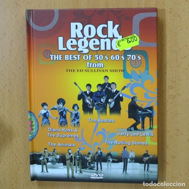 V&iacute;deos e DVD Musicais: VARIOS - ROCK LEGENDS THE BEST OF 50S 60S 70S FROM ED SULLIVAN SHOW VOL 1 - DVD