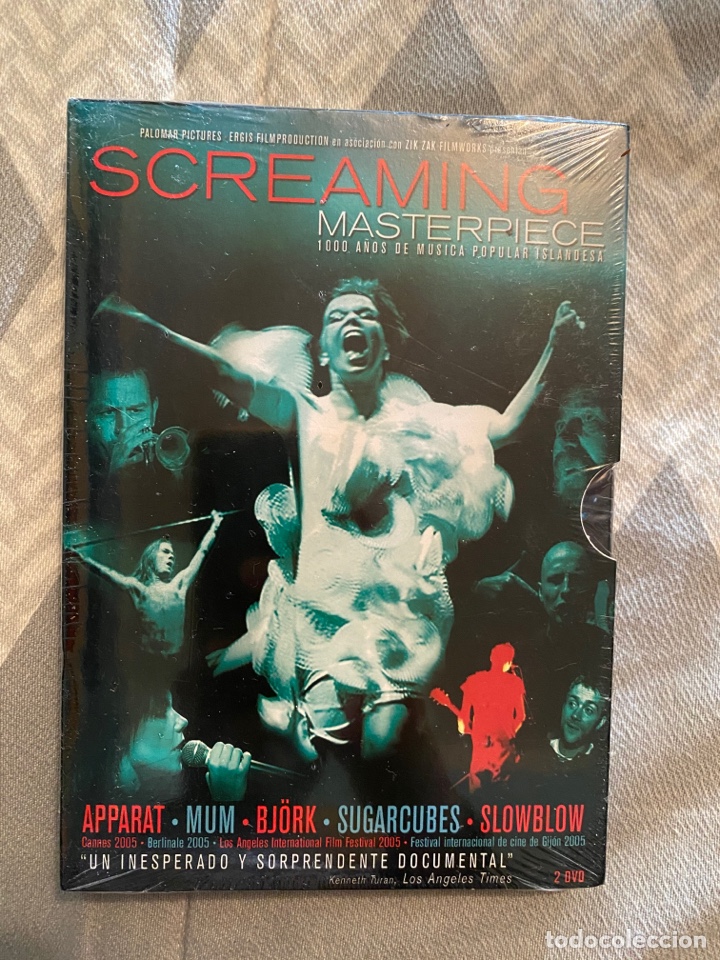 V&iacute;deos e DVD Musicais: Screaming masterpiece 1000 a&ntilde;os de m&uacute;sica popular islandesa dvd precintado